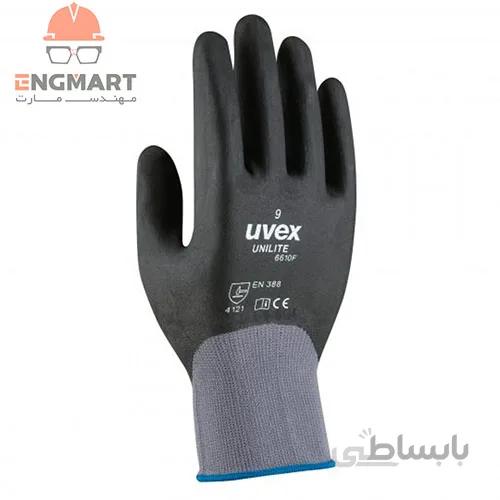 دستکش ایمنی Uvex مدل Unilite 6610F