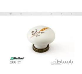 100 عدد دستگیره ملونی مدل ml 266 | زیتونی کشویی