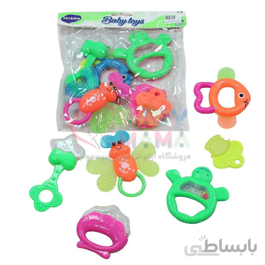 جغجغه 6 عددی baby toys