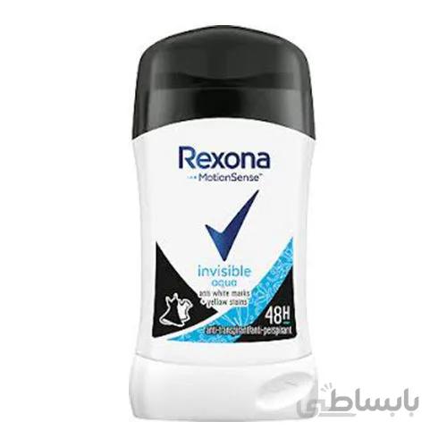 مام ضد تعریق زنانه 40 میل رکسونا invisible aqua
