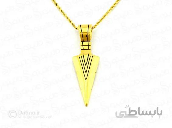 گردنبند مردانه سرنیزه شاهانه-Xiaonuo-n-39