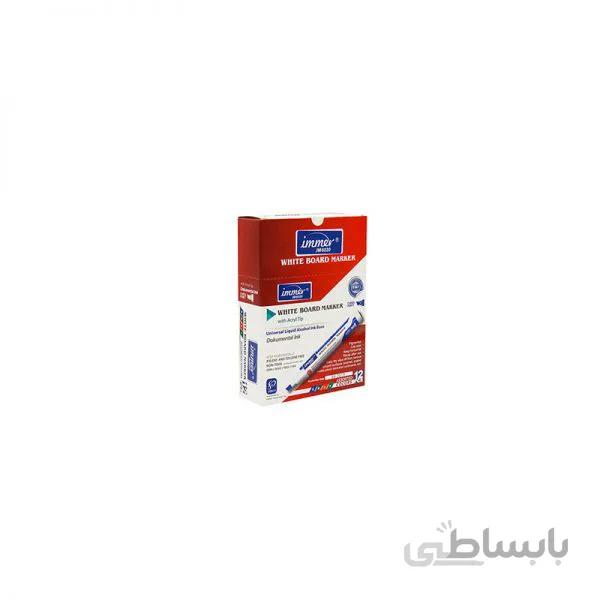ماژيك وايت برد نوك تخت تك سلفونى ایمر مدل JM6020 (بسته 12 عددی)