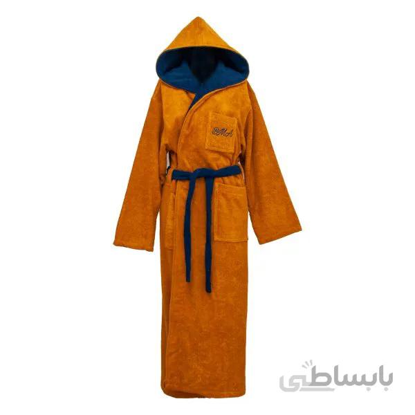 حوله پالتویی BMA خردلی سورمه ای