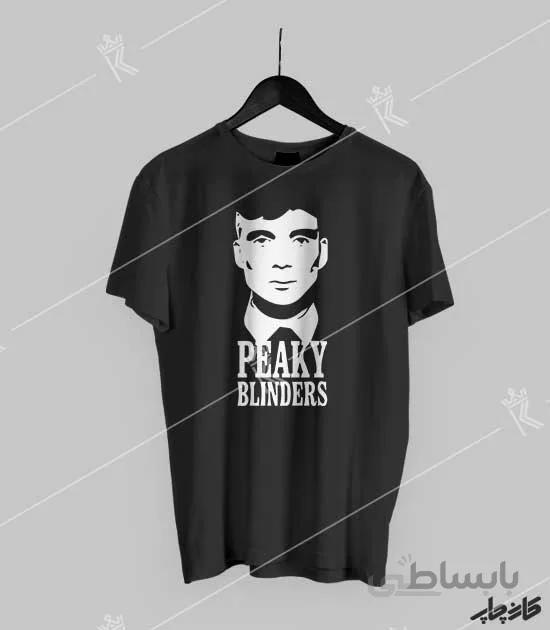 تیشرت مشکی PEAKY BLINDERS