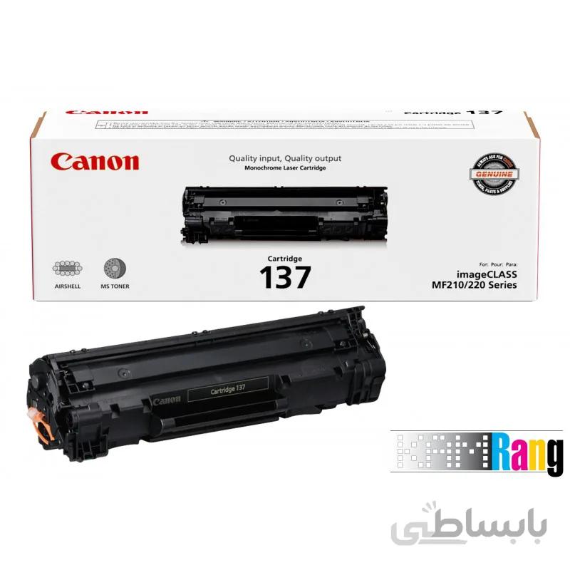 کارتریج لیزری کانن 137 مشکی