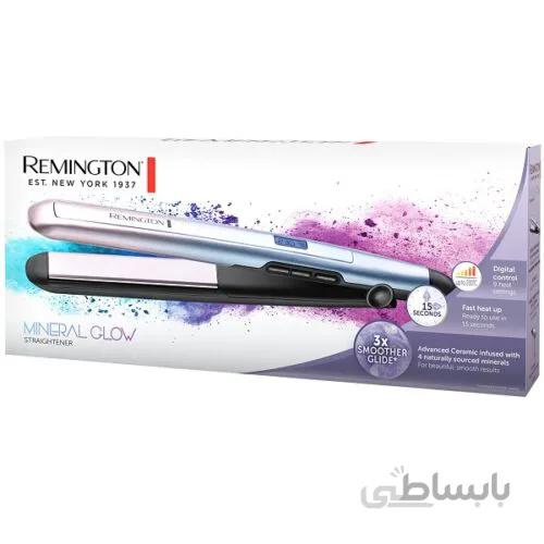 اتو موی Mineral Glow رمینگتون اصل انگلیس | مدل S5408AU صاف کننده مو با صفحات سرامیکی ا Remington Mineral Glow Straightener S5408AU