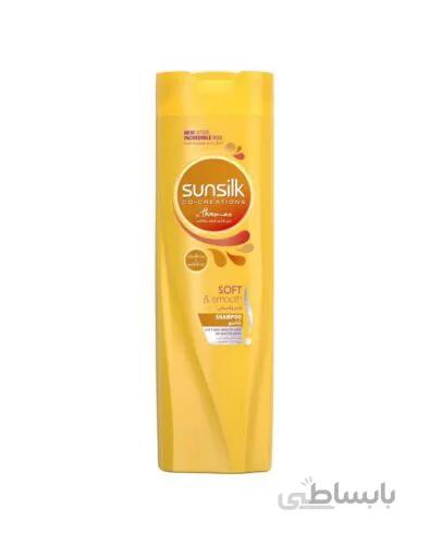 شامپو موی سر سان سیلک مدل Nourishing Soft And Smooth مناسب موهای خشک حجم 600 میل ا SunSilkNourishing Soft And Smooth Shampoo 600ml