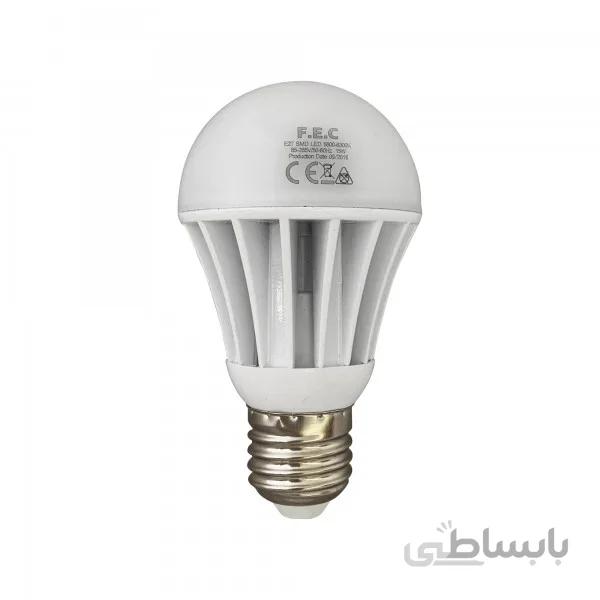 لامپ ال ای دی 15 وات اف ای سی مدل A60 پایه E27 FEC A60 15W LED Lamp E27