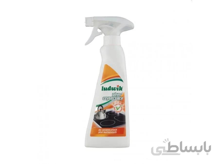 اسپری گاز پاک کن شیشه ی LUDWIK محصول کشور لهستان حجم 250 میل