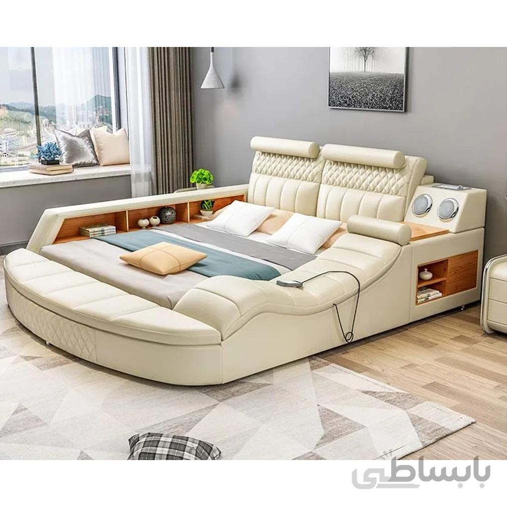 تختخواب هوشمند و آپشنال نابی تک - مدل لیزا