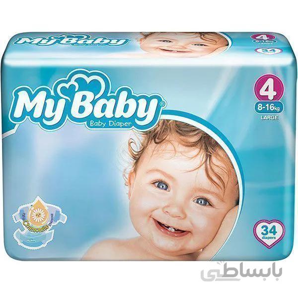 پوشک بچه مای بیبی شماره 4