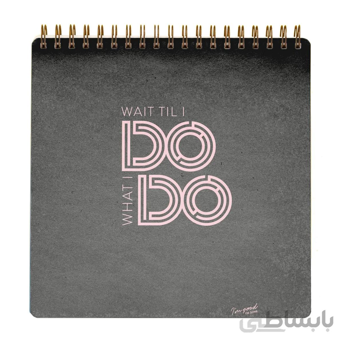 دفترچه يادداشت black pink کد 5010