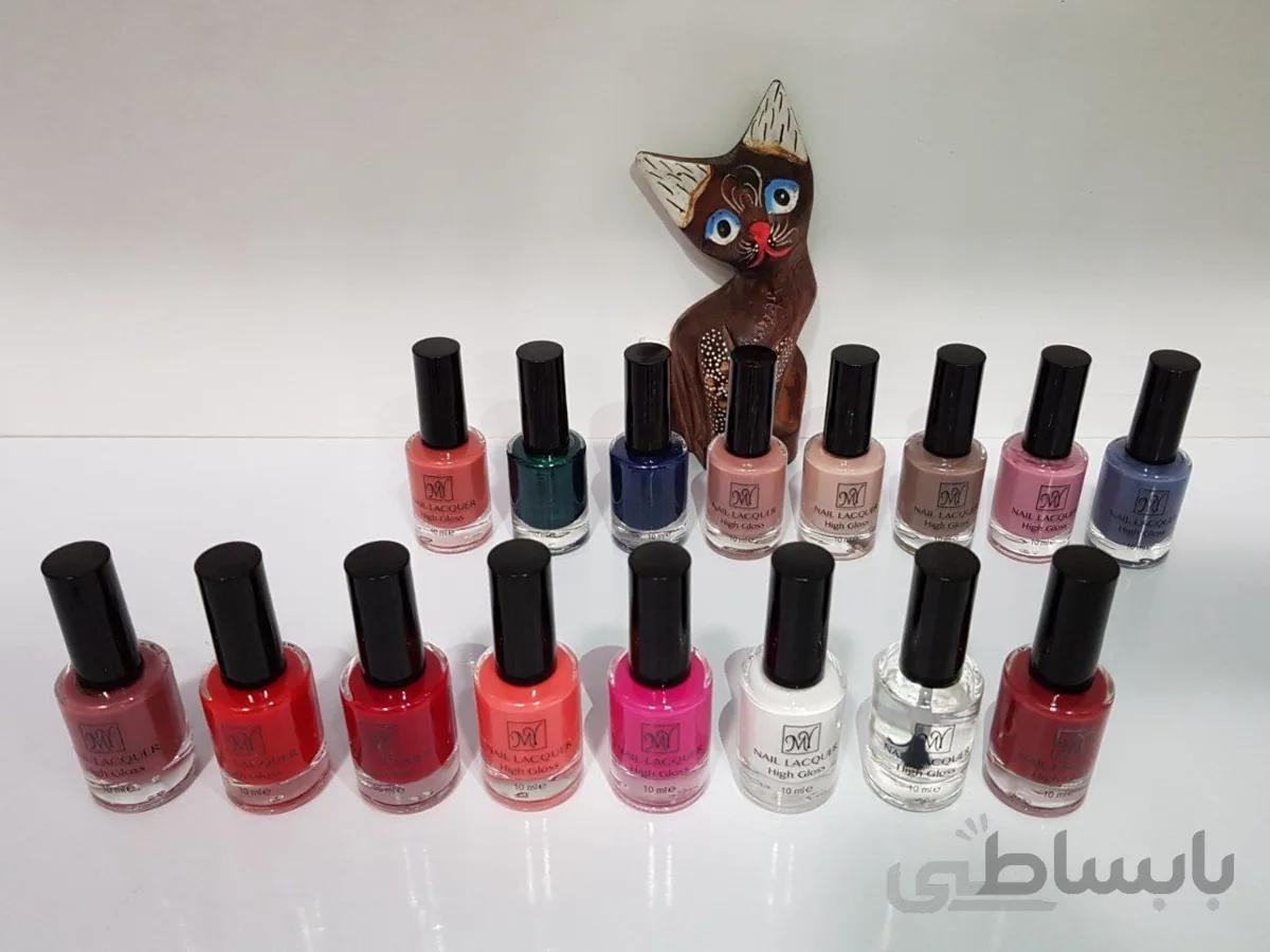 لاک ناخن مای MY مدل های گلس high glass