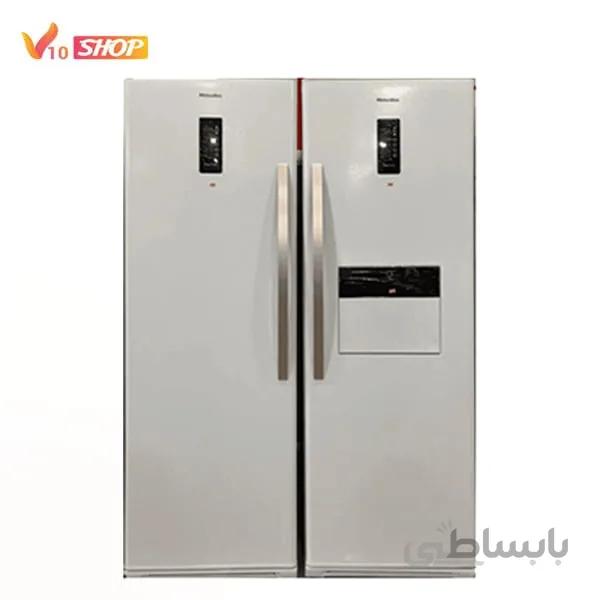 یخچال فریزر دوقلو هیمالیا هوم بار مدل رومانو سیلور ا Himalayan Home Bar Twin Freezer Refrigerator Model Romano Silver