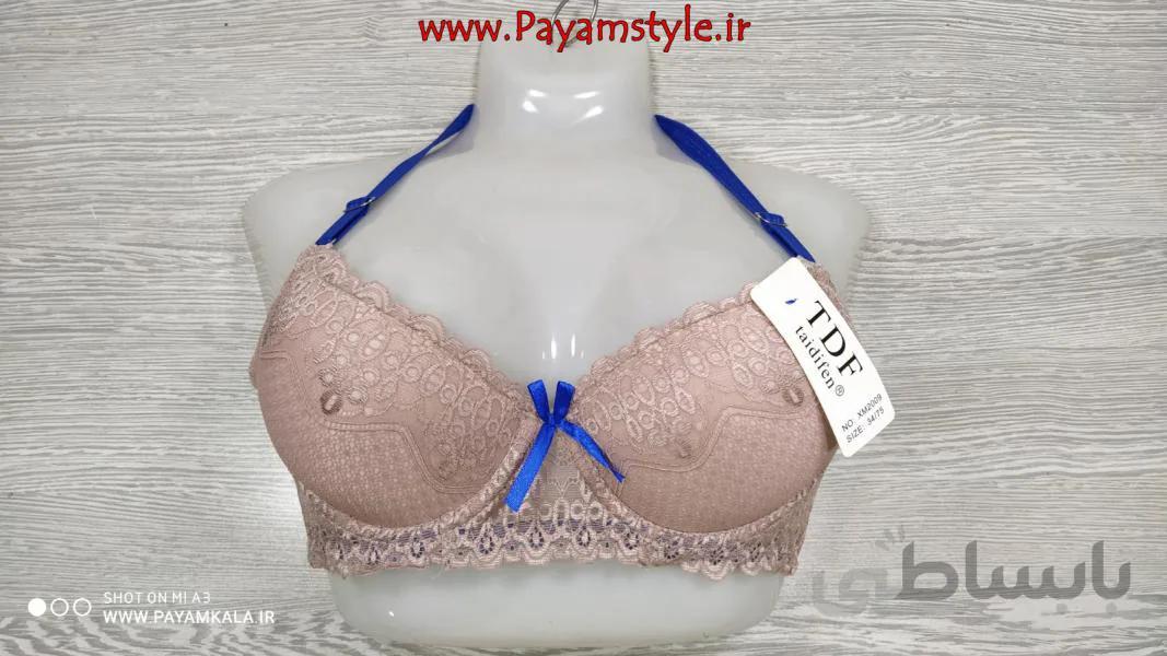 سوتین اسفنجی TDF رنگ کالباسی