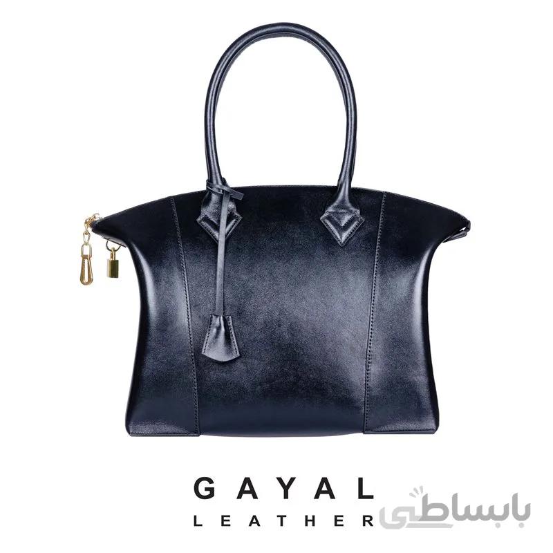 کیف زنانه گَیال چرم H1 مشکی