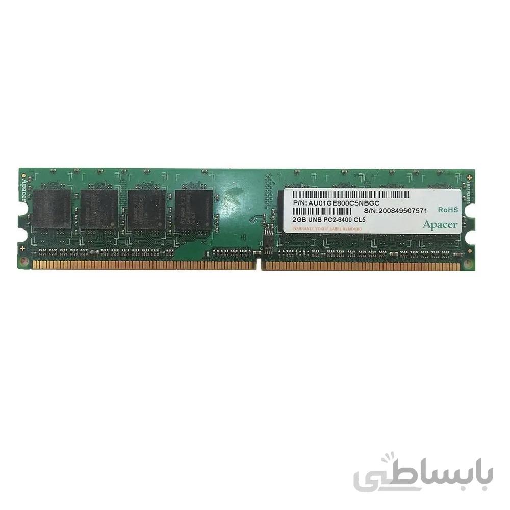 رم کامپیوتر اپیسر Apacer 2GB 800MHz CL6