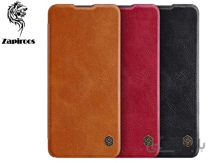 کیف چرمی نیلکین سامسونگ Nillkin Qin Leather Case Samsung A32 4G