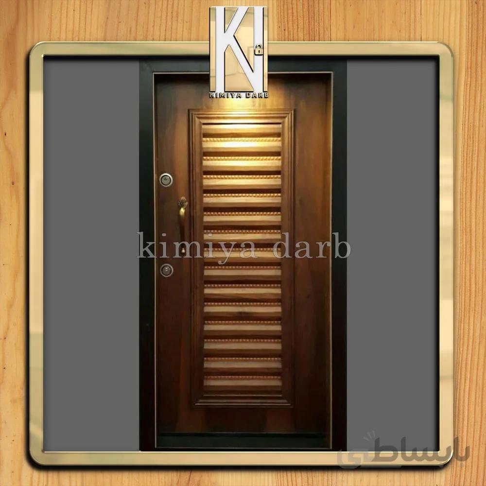 درب ضد سرقت لوکس مدل کرکره ای کد 1217