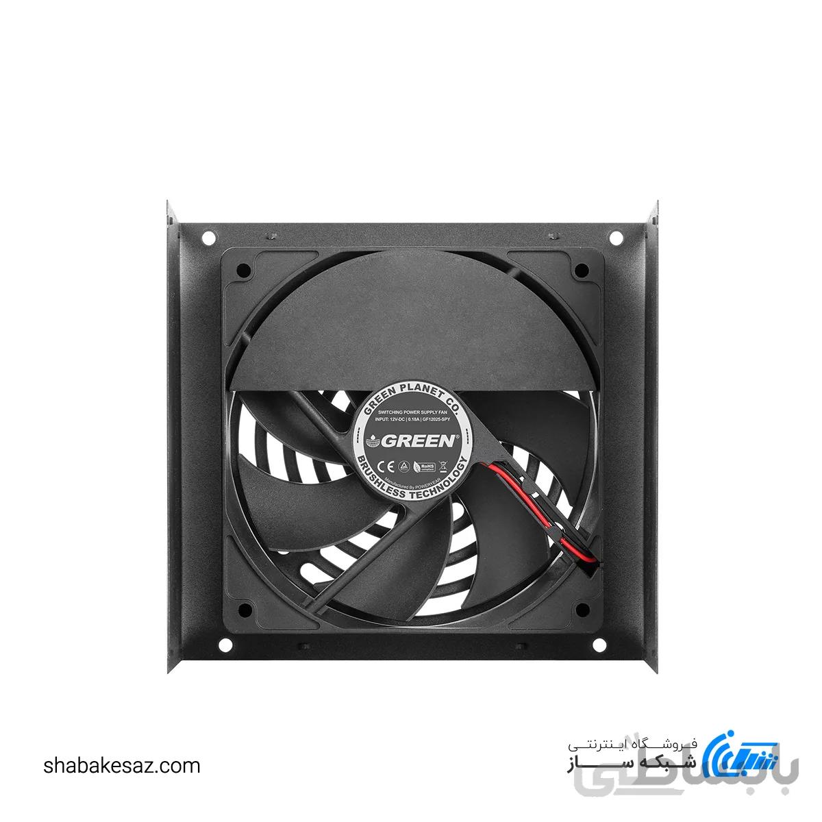 منبع تغذیه کامپیوتر گرین مدل GP500A-ECO Rev3.1 کد 28887