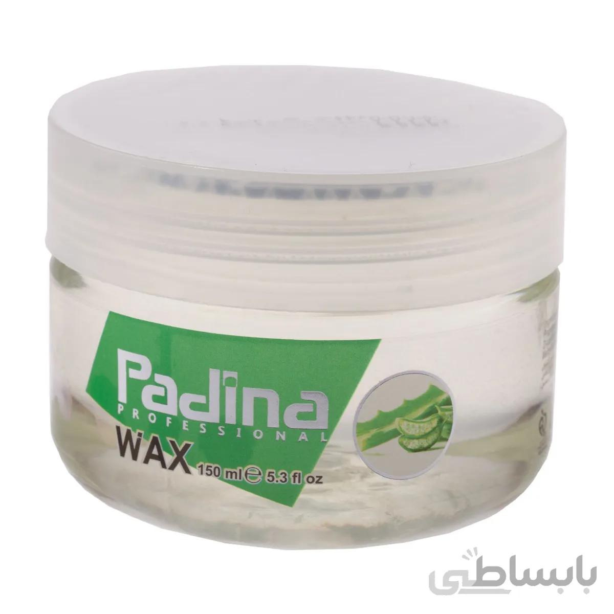 واکس مو پادینا آلوئه ورا حجم 150 میلی لیتر