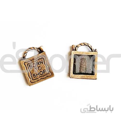 خرج کار برنزی آویزی kkb1002 بسته 2 عددی