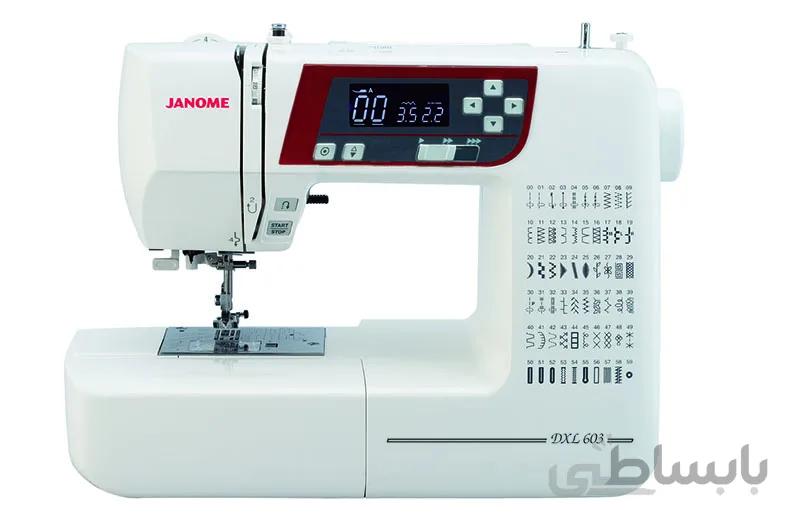 چرخ خیاطی و گلدوزی ژانومه مدل xl603