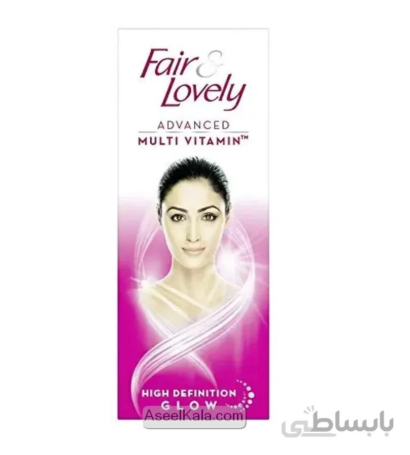 کرم دوچهره فایر لاولی Fair Lovely لایه بردار وزن 50 گرم