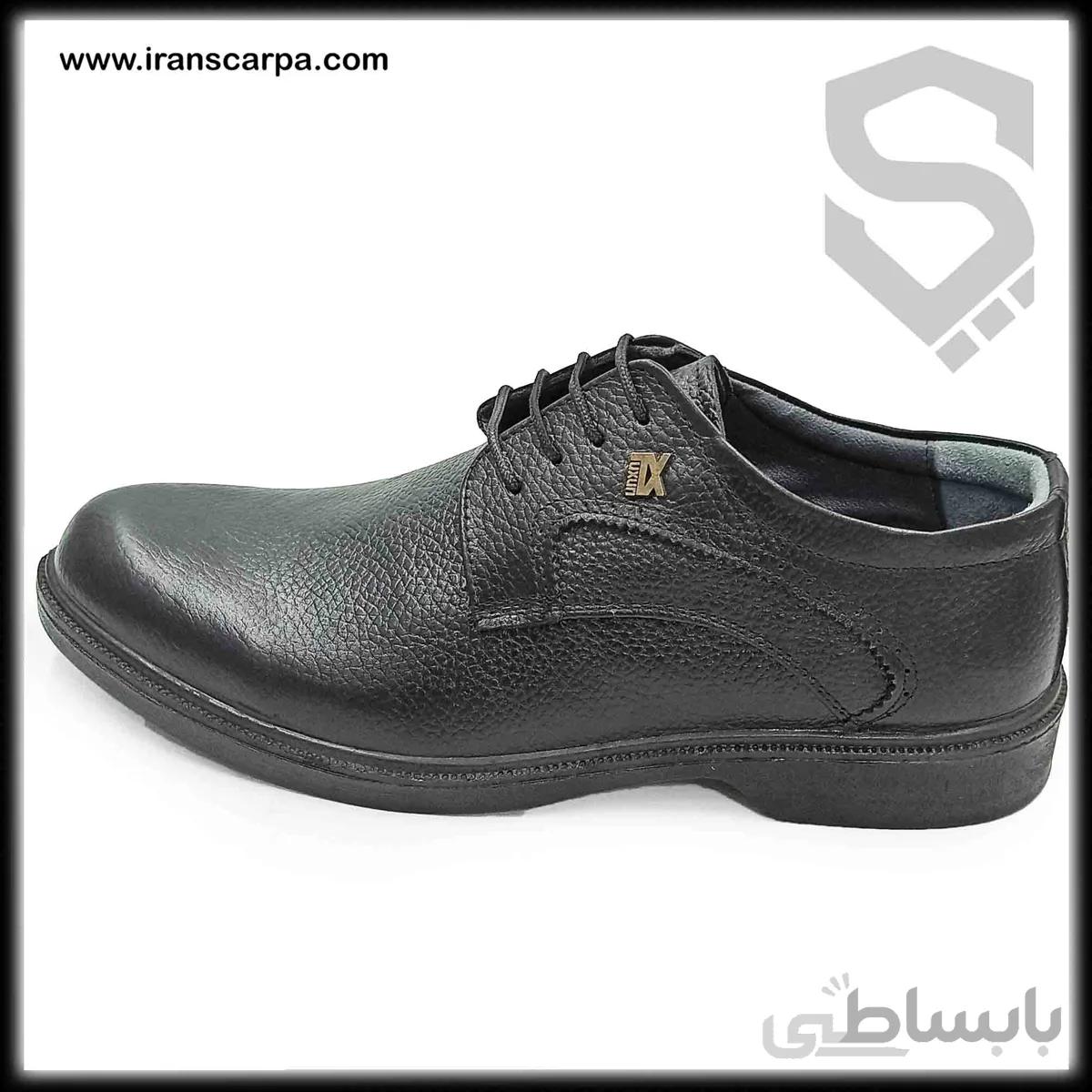 کفش چرم اداری مردانه مدل کالیس