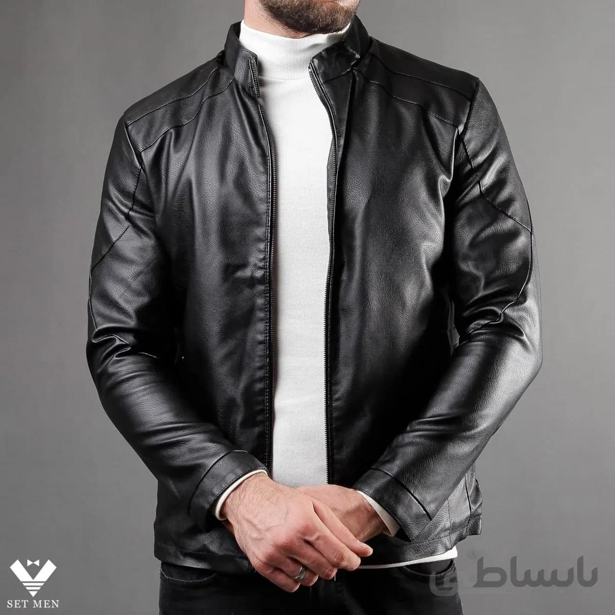 کاپشن چرم cch117