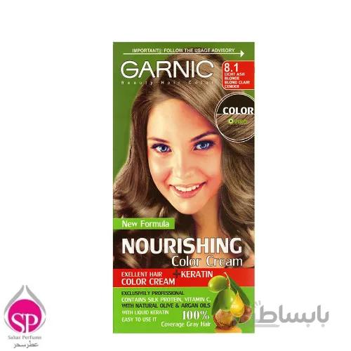 کیت رنگ موی زنانه گارنیک شماره 8.1