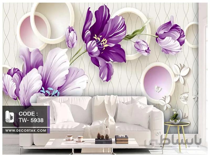 پوستر دیواری پشت تلویزیون کد TW-5938