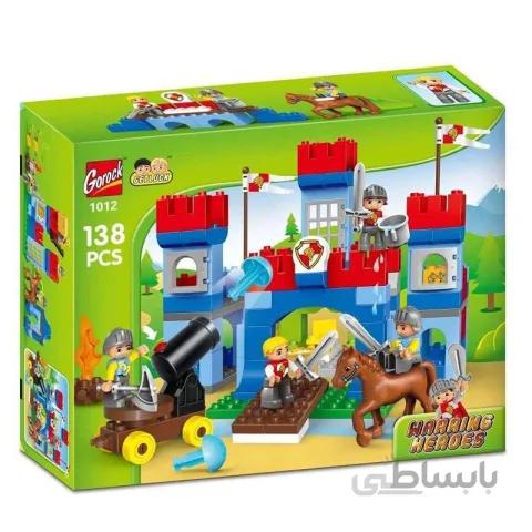 لگو دوپلو مدل قلعه و ارتش قهرمانان 138 تکه کد 1012
