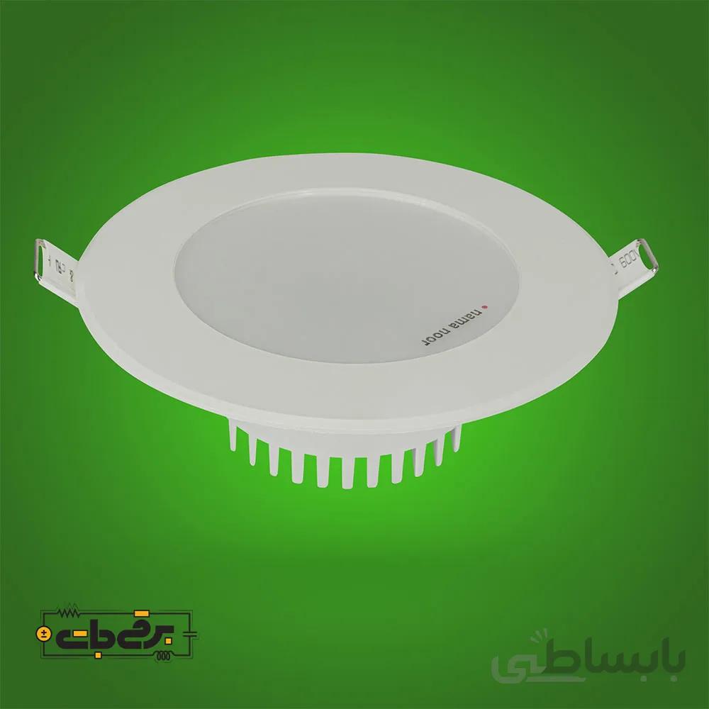 پنل توکار 7 وات مدل L1 نمانور