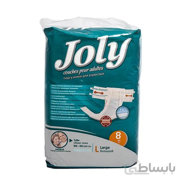 پوشینه بزرگسال جولیjoly بسته ۸ عددی (large)