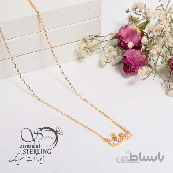 گردنبند زنانه طرح طلا کد 181394