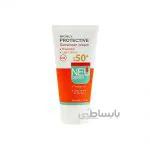 کرم ضد آفتاب نئودرم رنگی SPF=50 ا رنگی بژ روشن ، مناسب پوستهای معمولی وخشک