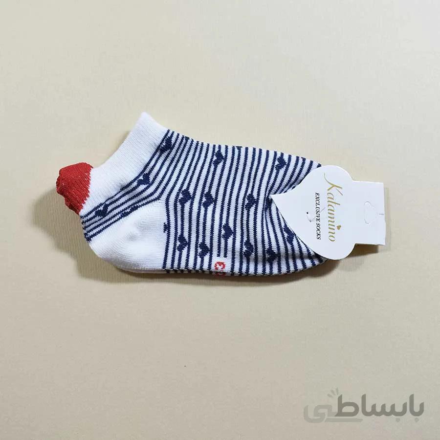 جوراب نیم ساق بچه گانه کد 3114 – 1 تا 4 سال