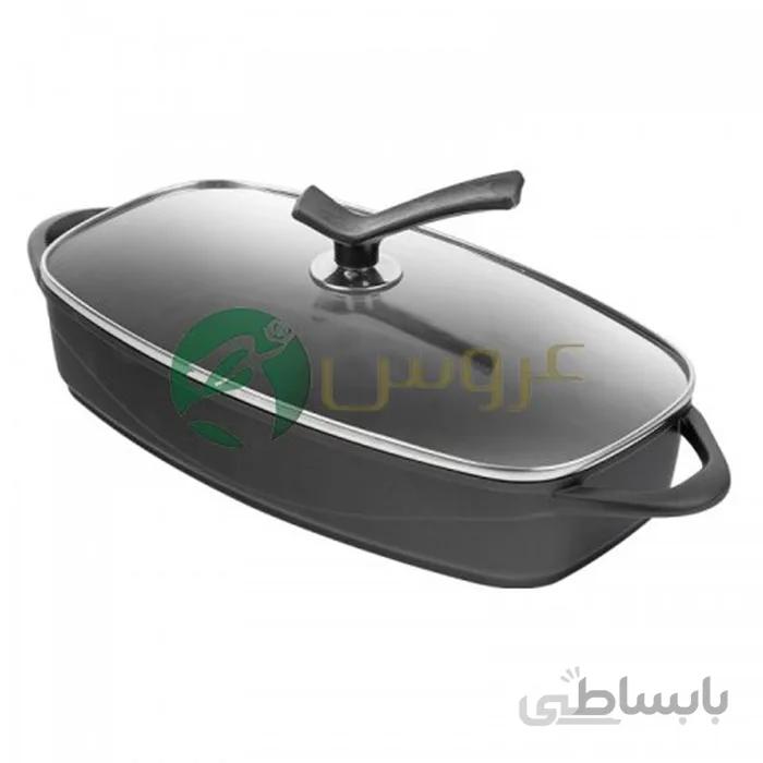 تابه ماهی پیرکس متوسط مدل ویکتوریا عروس کد 32936