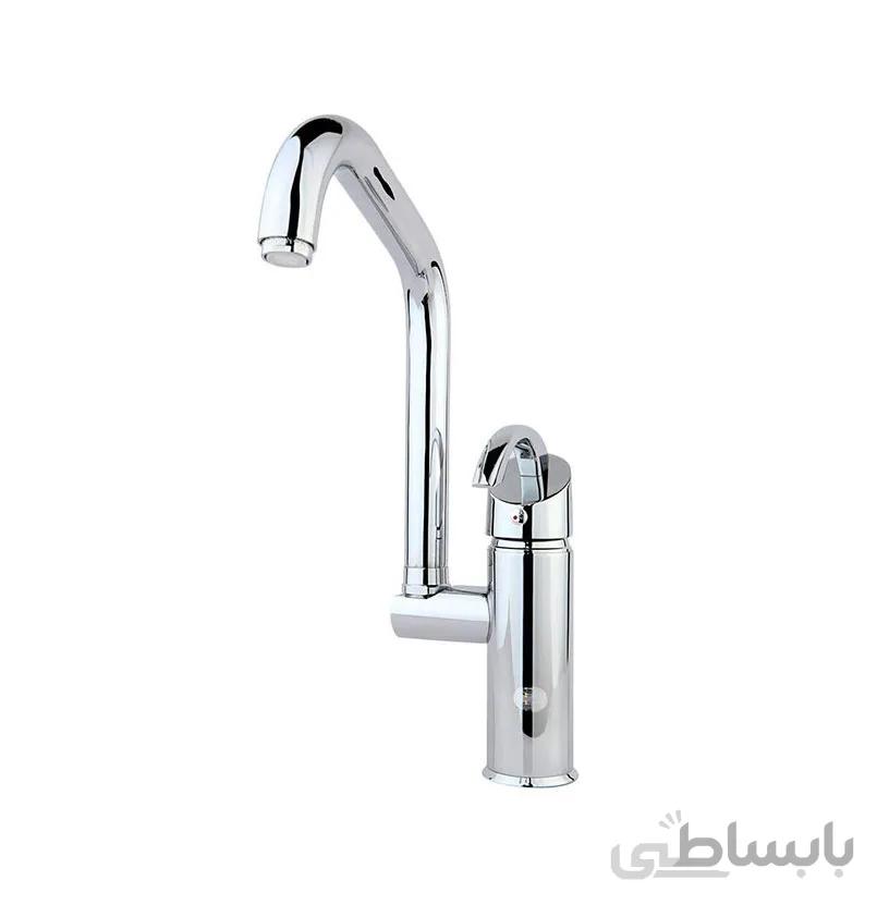 شیر آشپزخانه مدل تیتانیوم راسان ا آشپزخانه تیتانیوم