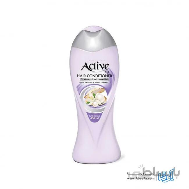 نرم کننده مو اکتیو مدل Velvet حجم 400 میلی لیتر ا Active Velvet Hair Conditioner 400ml
