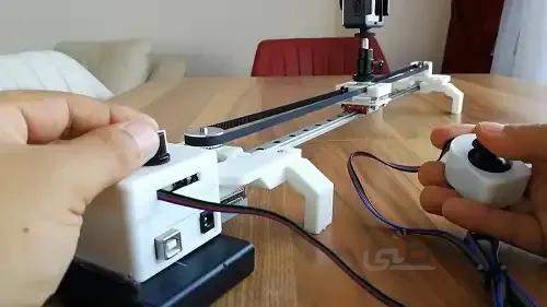 آموزش پروژه اسلایدر دوربین فیلم برداری