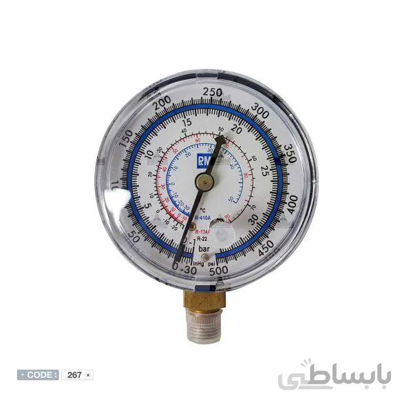 ساعتی گیج فشار پایین آبی مدل RG240L