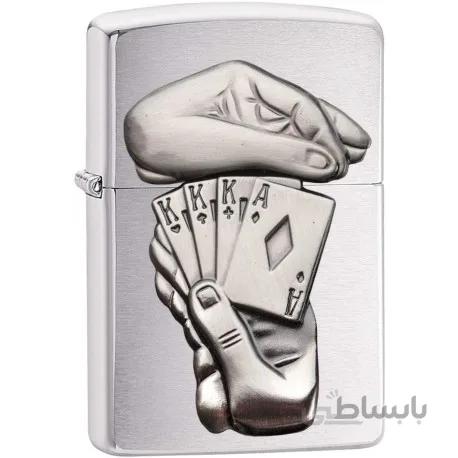 فندک اصل زیپو مدل 1310004 | اروپا | Trick Poker