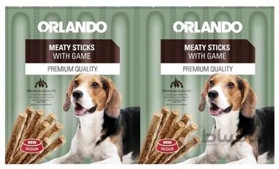 تشویقی مدادی Orlando مخصوص سگ تهیه شده از گوشت شکار - 88 گرم