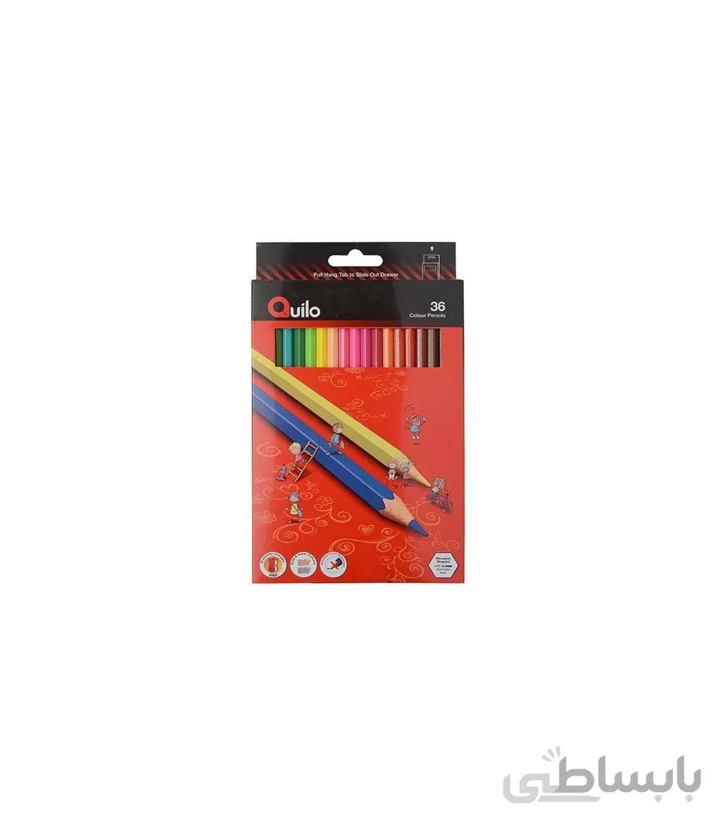 مداد رنگی 36 رنگ کوییلو کد 634005
