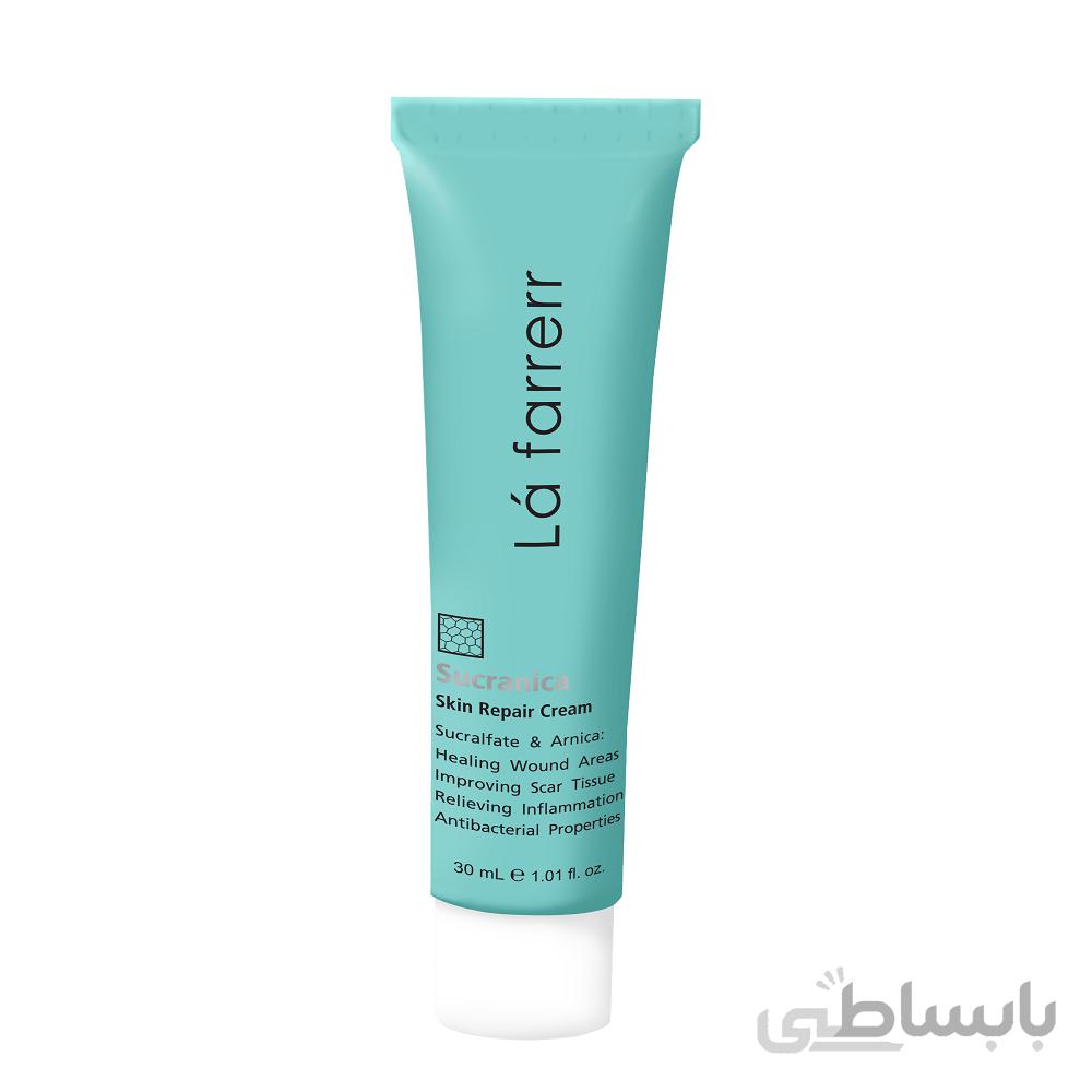 کرم ترمیم کننده پوست سوکرانیکا لافارر ا Sucranica Skin Repair Cream Lafarrerr