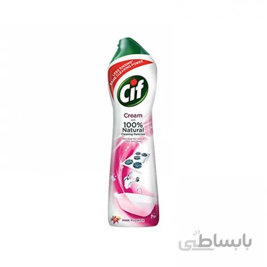 کرم پاک کننده تمام منظوره سیف با رایحه گل Cif اورجینال انگلیس حجم 500 میل