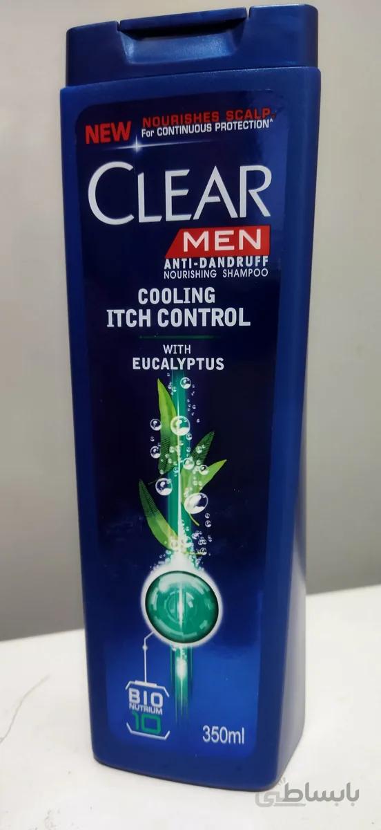 شامپو ضد شوره اقایان کلیر تایلندی CLEAR درجه دو 350میل cooling itch control
