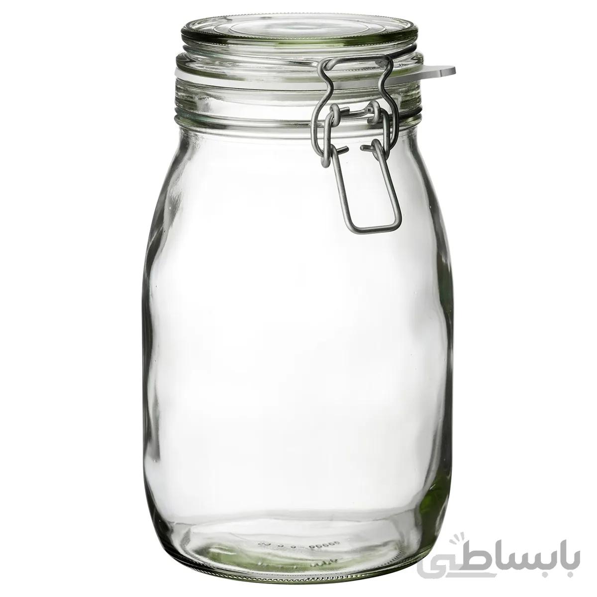 ظرف نگهدارنده ايکيا مدل Korken 1.8 Lit ا Ikea Korken Container 1.8 lit